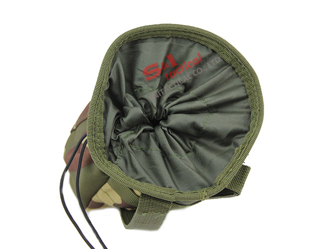 Tactical Folding Mag Recovery Dump Pouch Molle Loop and Hook